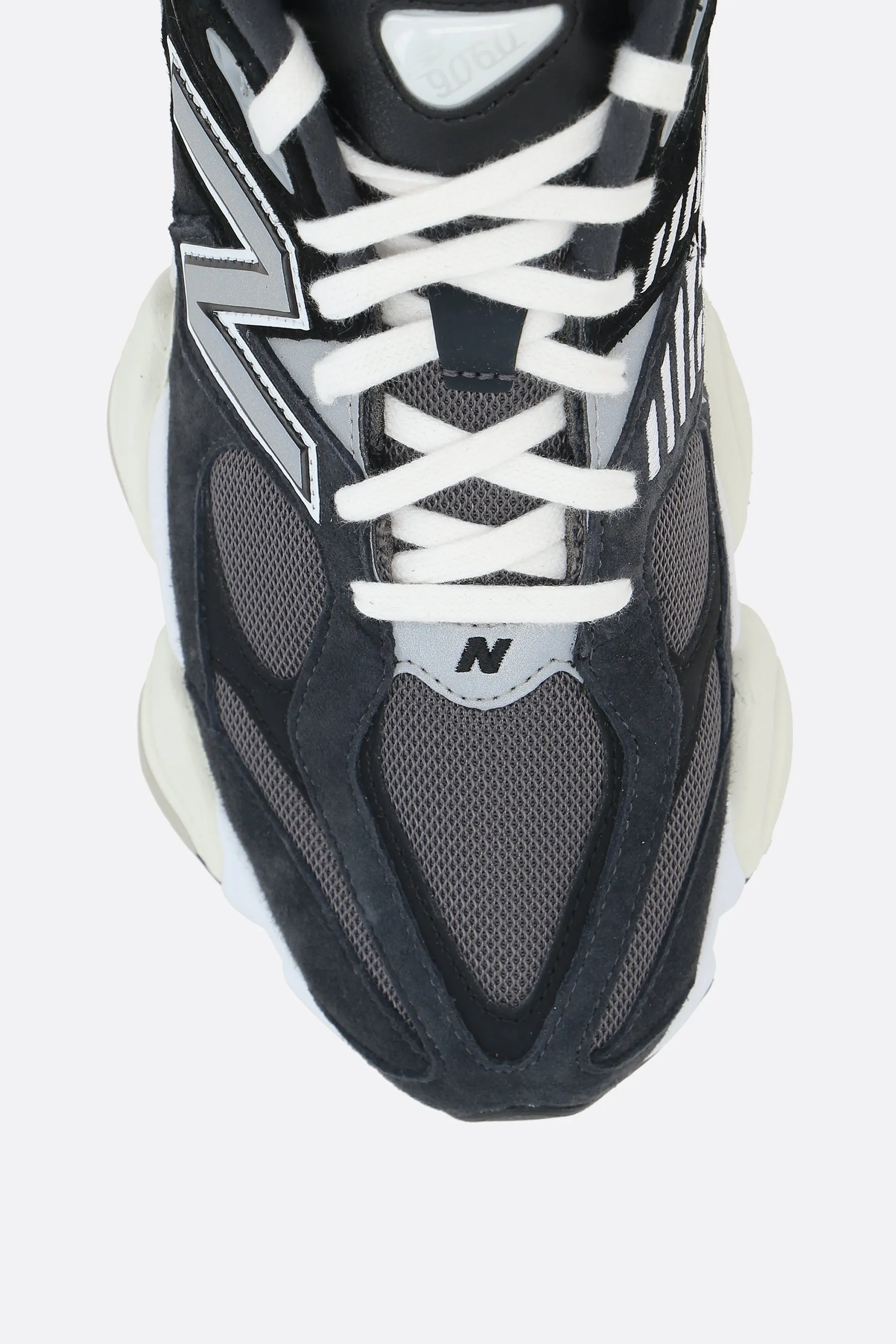 9060 suede and mesh sneakers