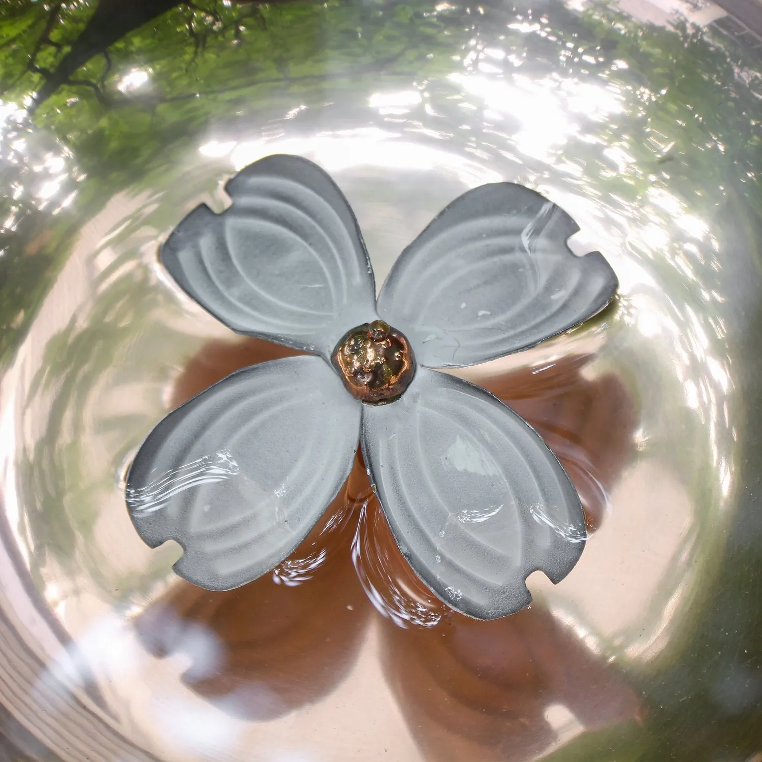 Achla Birdbath Dogwood - Stand Sold Separately
