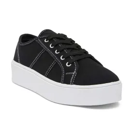 Adam Sneaker in Black Canvas