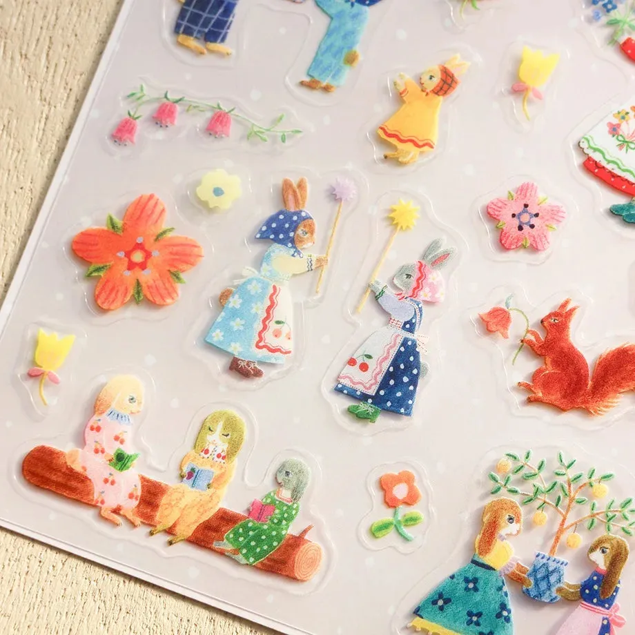 Aiko Fukawa Rabbit Garden Sticker
