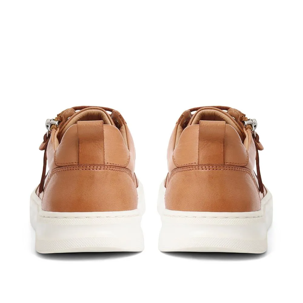 Amaya Chunky Leather Trainers - AMAYA / 323 644