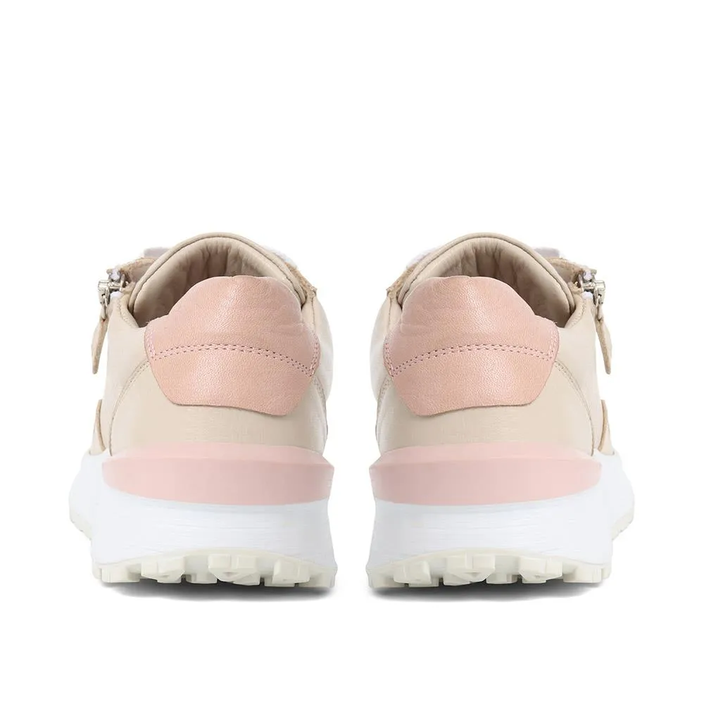 Appleby Chunky Zip Detail Trainers - APPLEBY / 324 002
