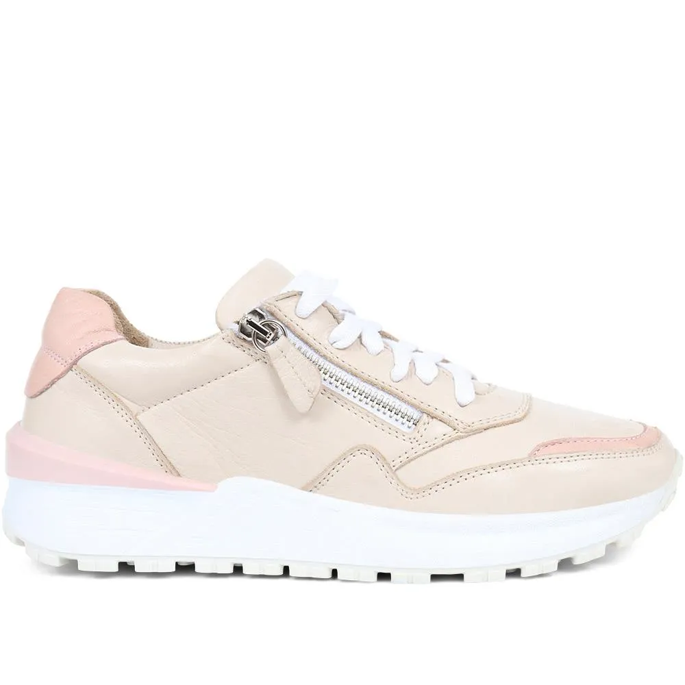 Appleby Chunky Zip Detail Trainers - APPLEBY / 324 002
