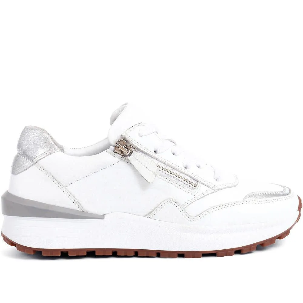 Appleby Chunky Zip Detail Trainers - APPLEBY / 324 002
