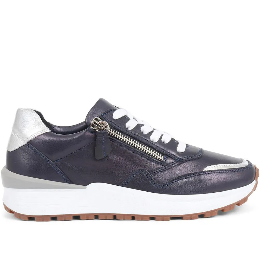 Appleby Chunky Zip Detail Trainers - APPLEBY / 324 002