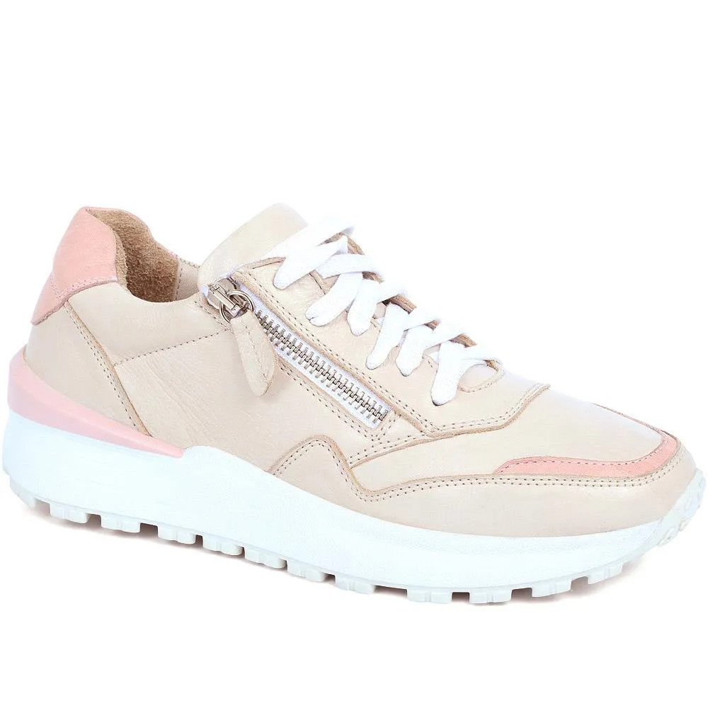 Appleby Chunky Zip Detail Trainers - APPLEBY / 324 002