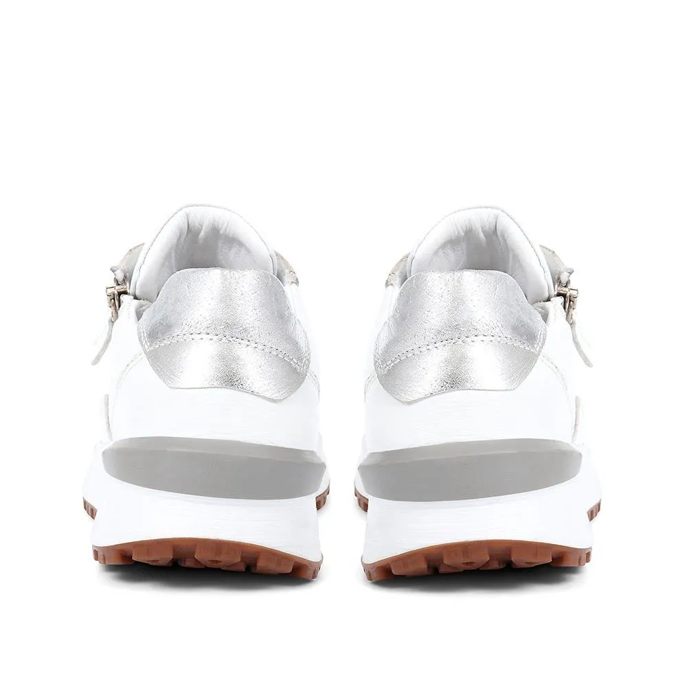 Appleby Chunky Zip Detail Trainers - APPLEBY / 324 002