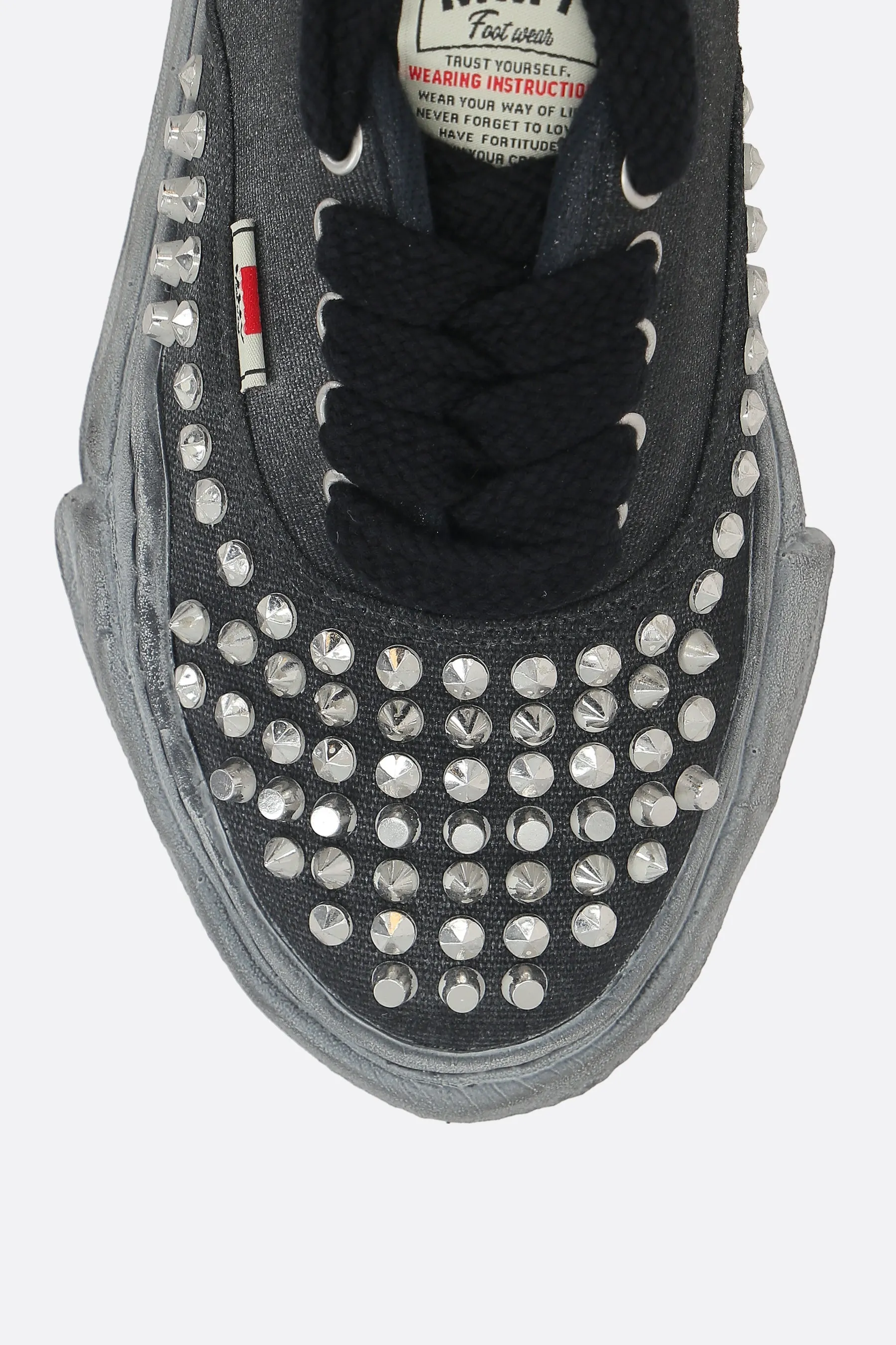 Baker Original Sole studded canvas sneakers