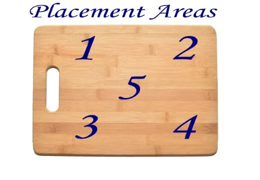 Bear Family Name Kitchen Chef Baker Engraved Cutting Board CB21