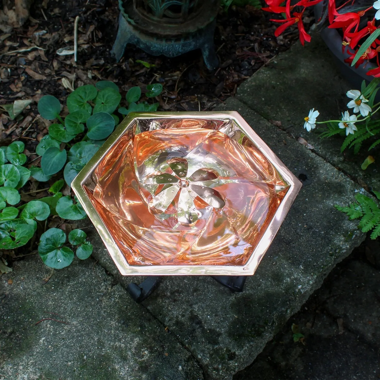 Bee Fountain and Birdbath