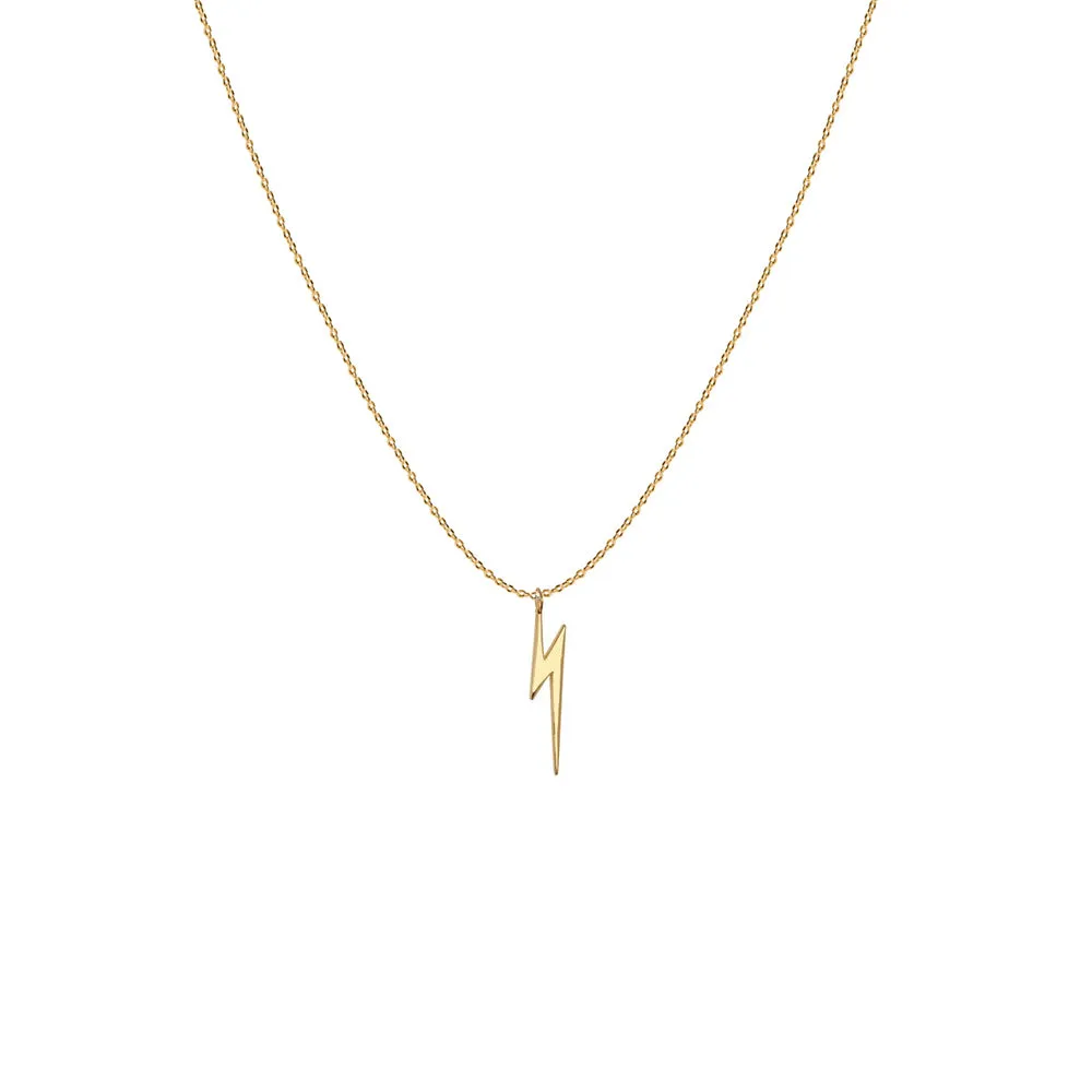 Beloved Necklace Large Gold Flash