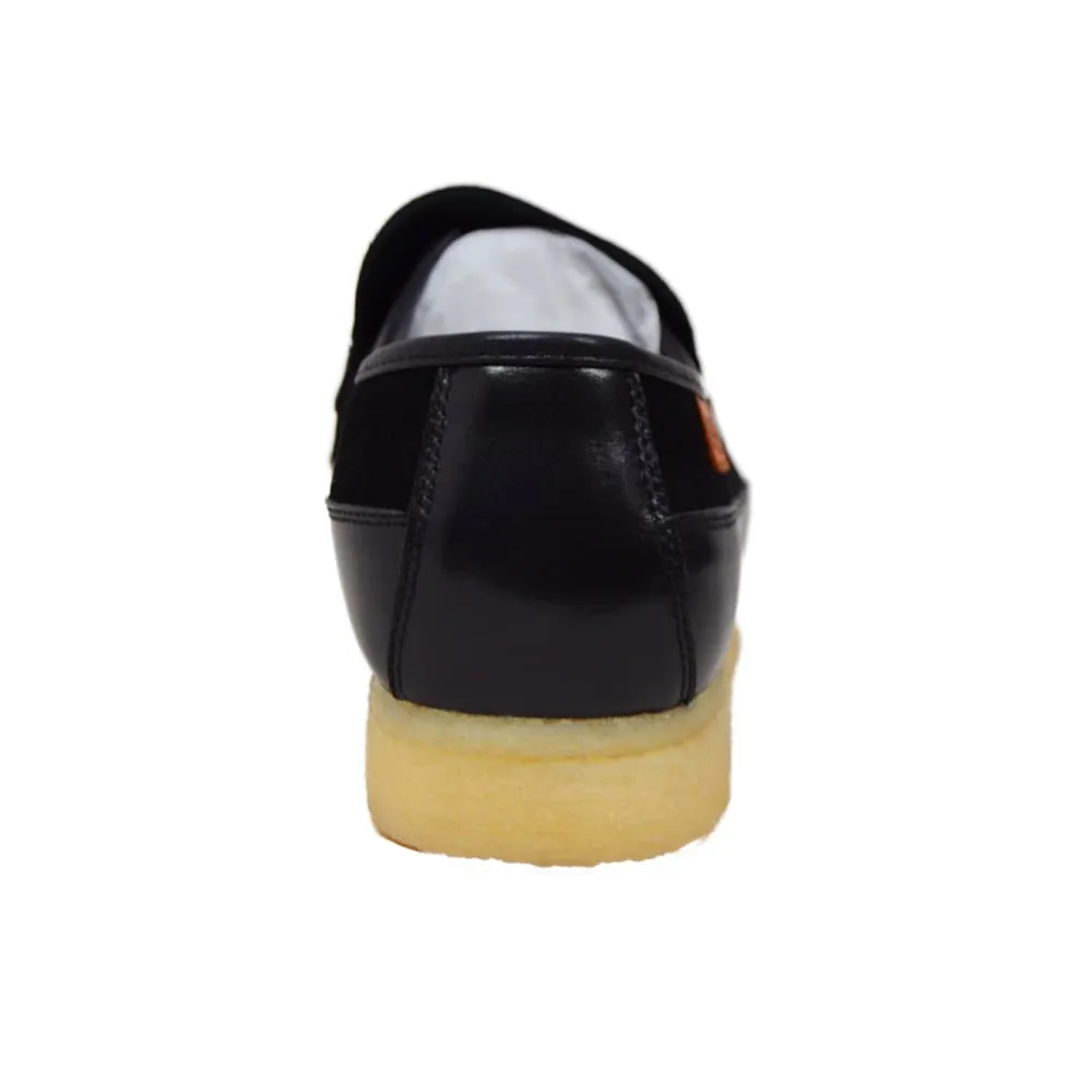 British Walkers Power Plus Slip On Men's Leather and Suede Crepe Sole