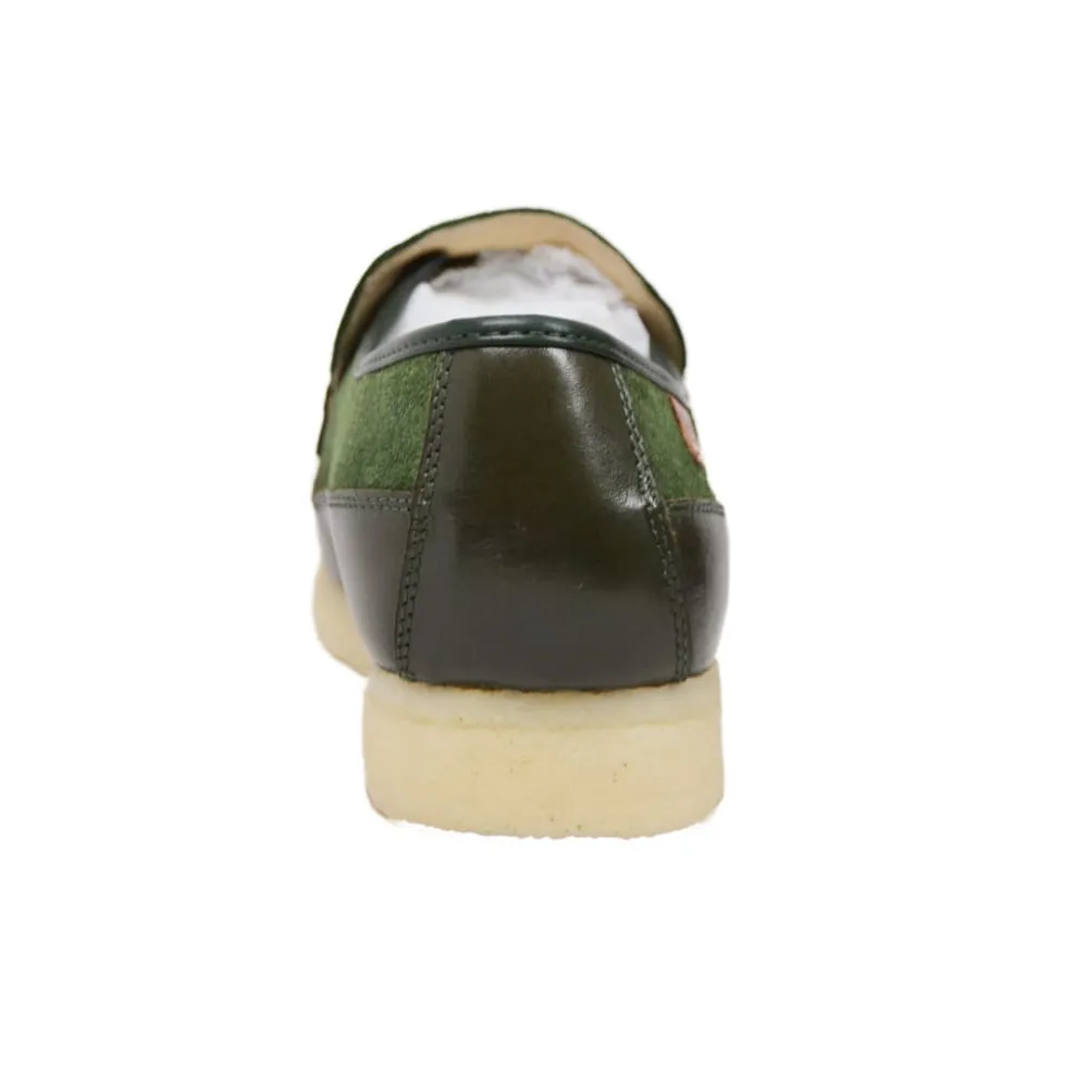 British Walkers Power Plus Slip On Men's Leather and Suede Crepe Sole