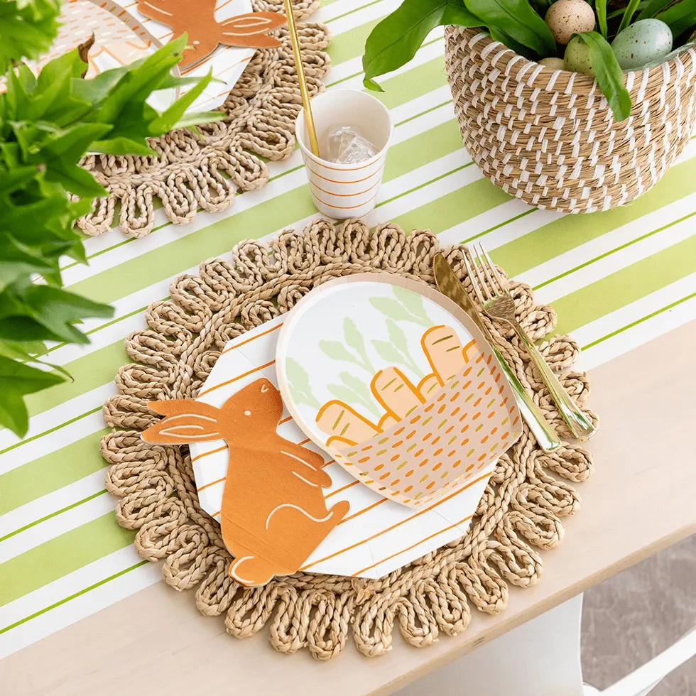 Bunnies in the Garden Sm Plates