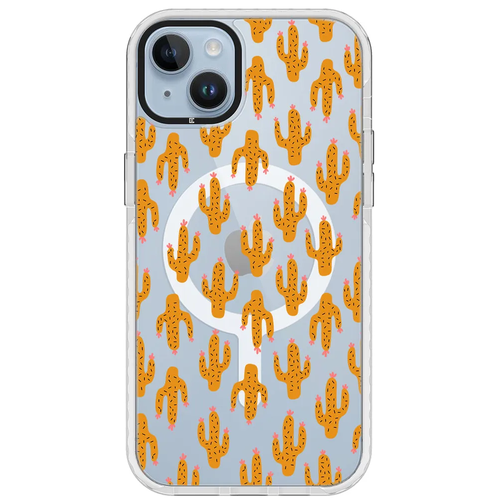 Cacti Garden Impact iPhone Case