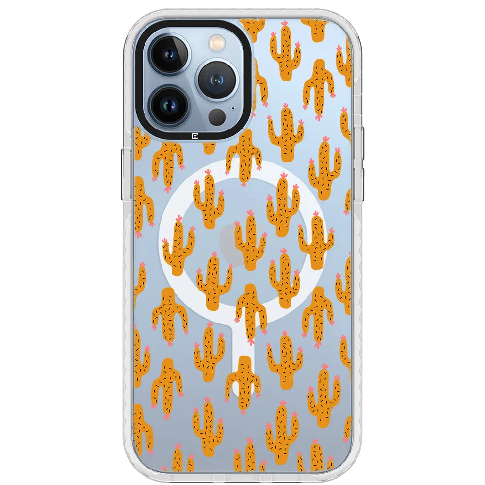 Cacti Garden Impact iPhone Case