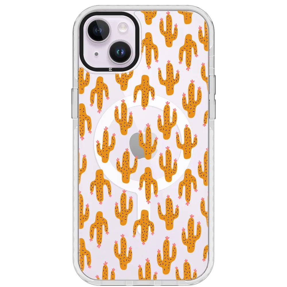 Cacti Garden Impact iPhone Case