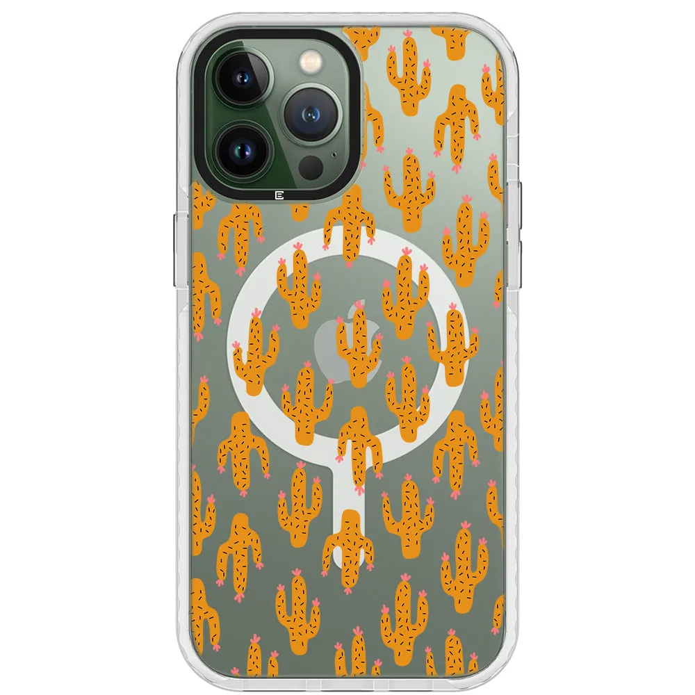 Cacti Garden Impact iPhone Case