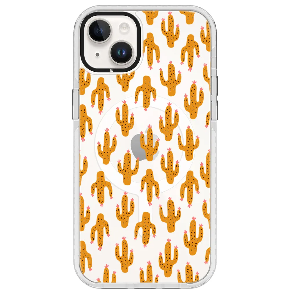Cacti Garden Impact iPhone Case