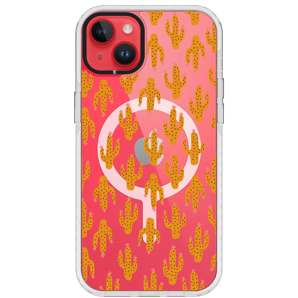 Cacti Garden Impact iPhone Case