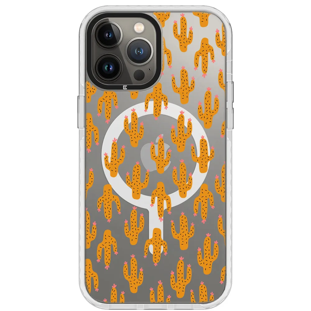 Cacti Garden Impact iPhone Case