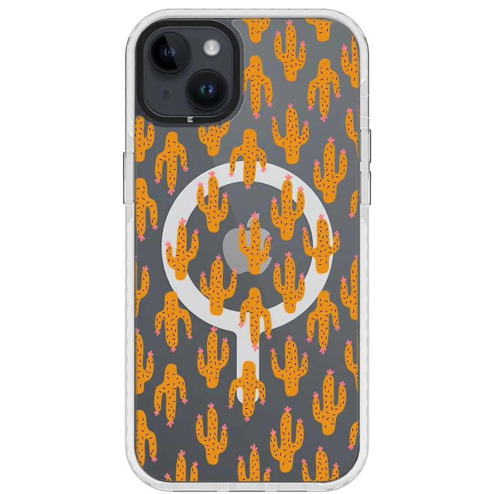 Cacti Garden Impact iPhone Case
