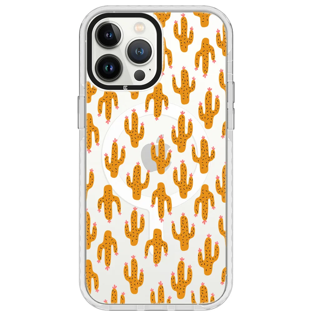 Cacti Garden Impact iPhone Case