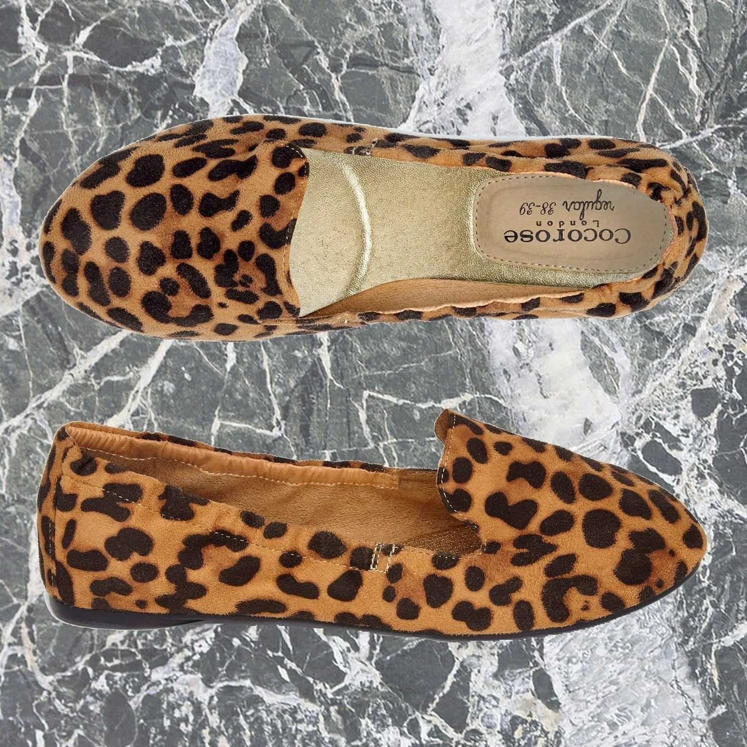 Carnaby - Leopard Print Foldable Shoes