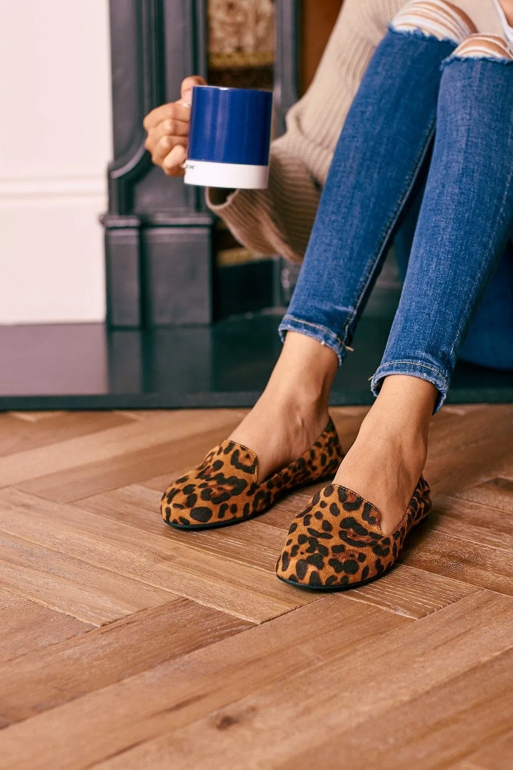 Carnaby - Leopard Print Foldable Shoes