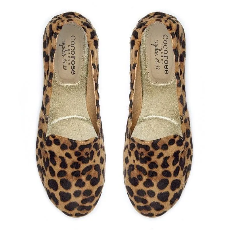 Carnaby - Leopard Print Foldable Shoes