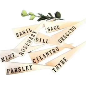 Ceramic Herb Markers (Final Sale)