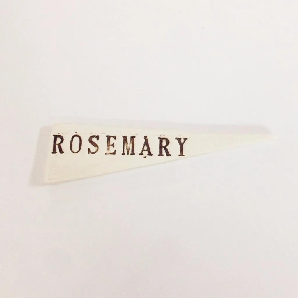 Ceramic Herb Markers (Final Sale)