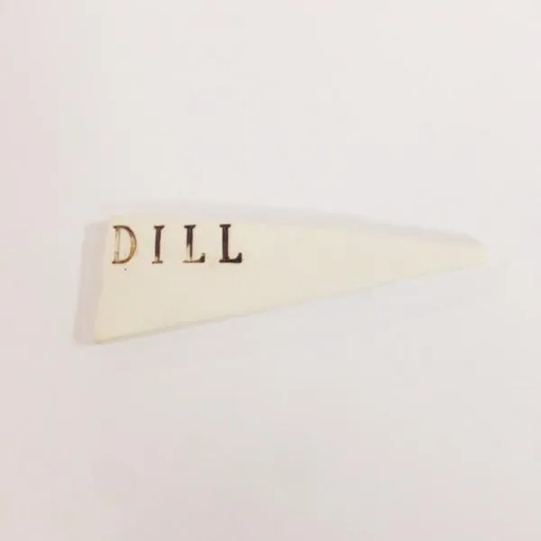Ceramic Herb Markers (Final Sale)
