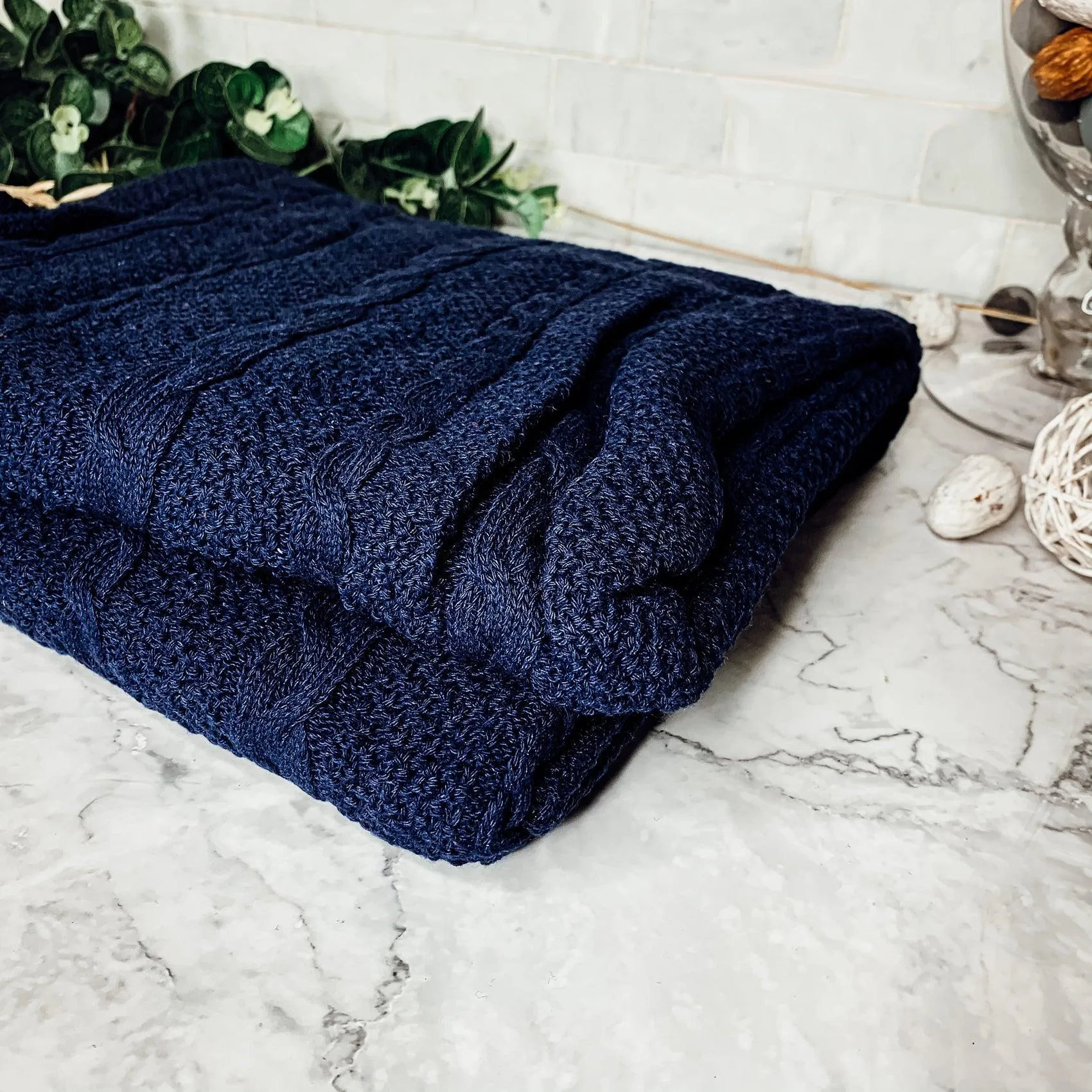 Claret Knit Sweater Throw by Gia Roma