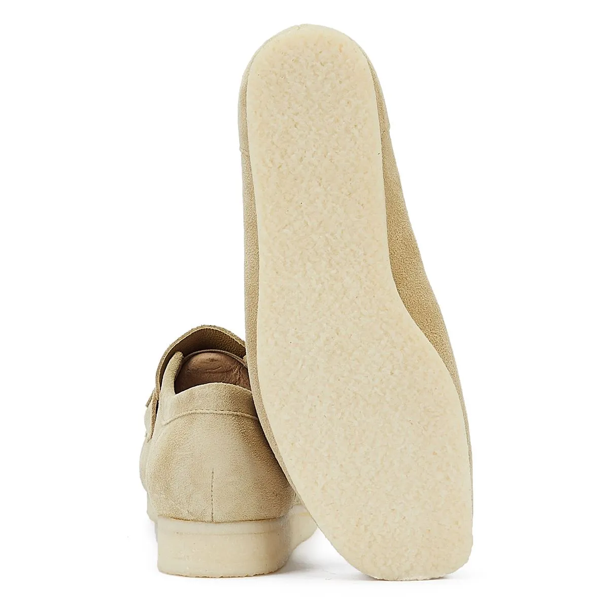 Clarks Originals Wallabee Loafer Men's Maple Suede Shoes