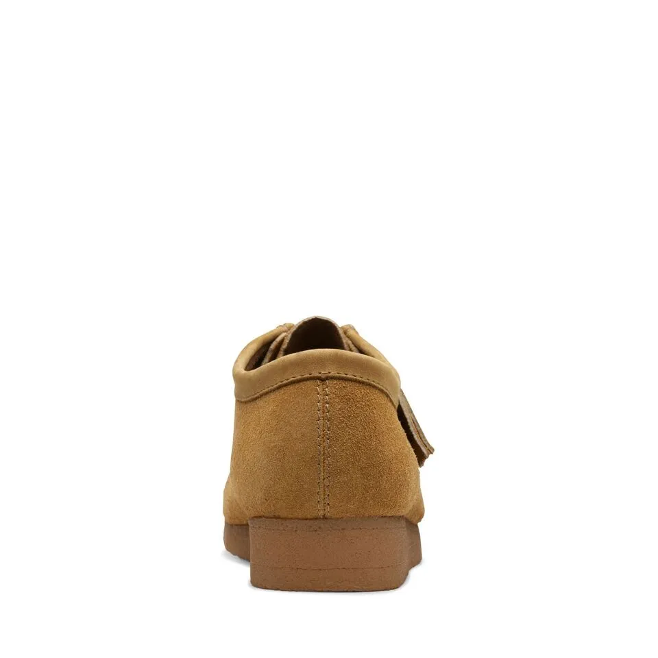 Clarks Originals Wallabee Low Men's Oak Hairy Suede | Ink Hairy Suede 26168852 26168854