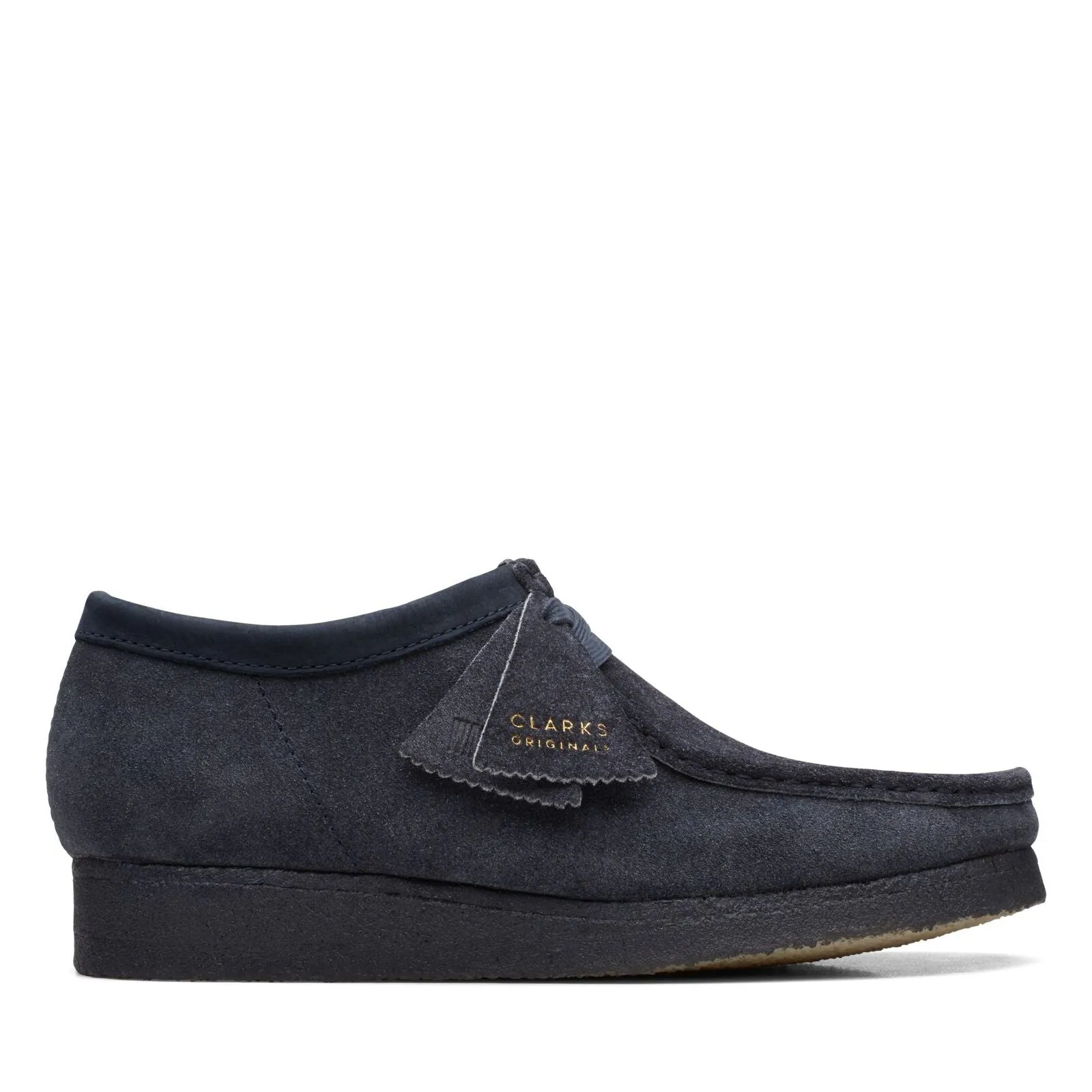 Clarks Originals Wallabee Low Men's Oak Hairy Suede | Ink Hairy Suede 26168852 26168854