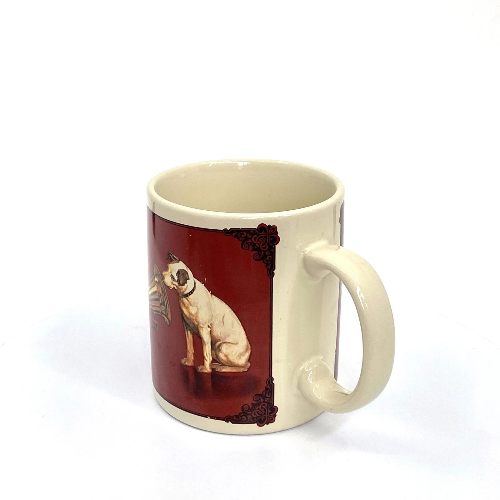 Collectible RCA ‘Nipper’ Phonograph Ceramic Coffee Cup 14 Fl Oz