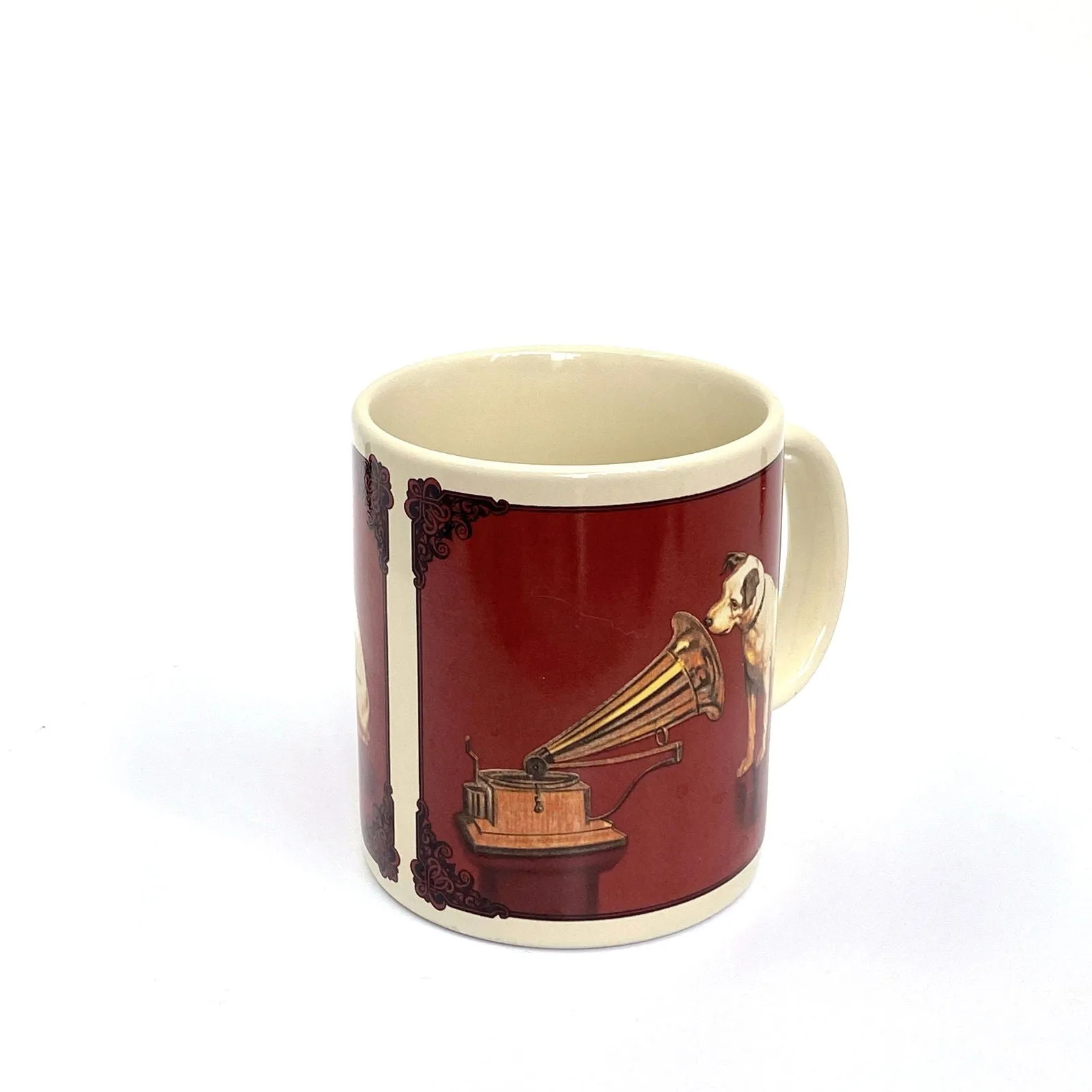 Collectible RCA ‘Nipper’ Phonograph Ceramic Coffee Cup 14 Fl Oz