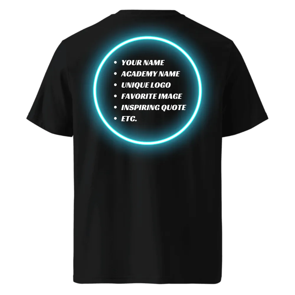 Customizable Organic Cotton Tee (Premium Print)