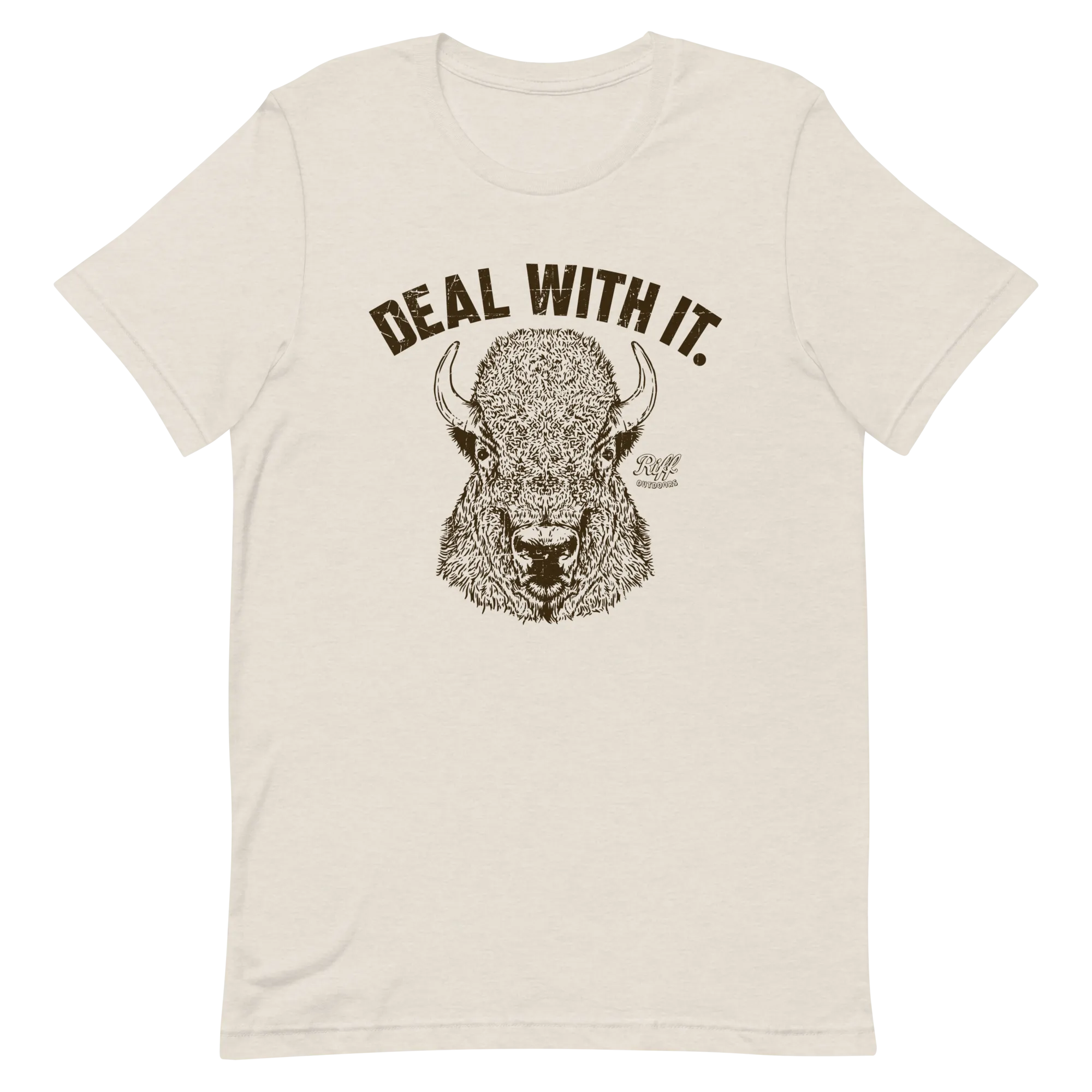 Deal With It Bison T-Shirt
