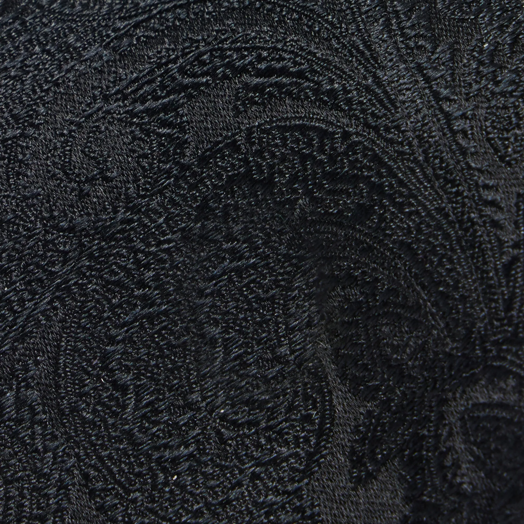 Designer Paisley Black Tie