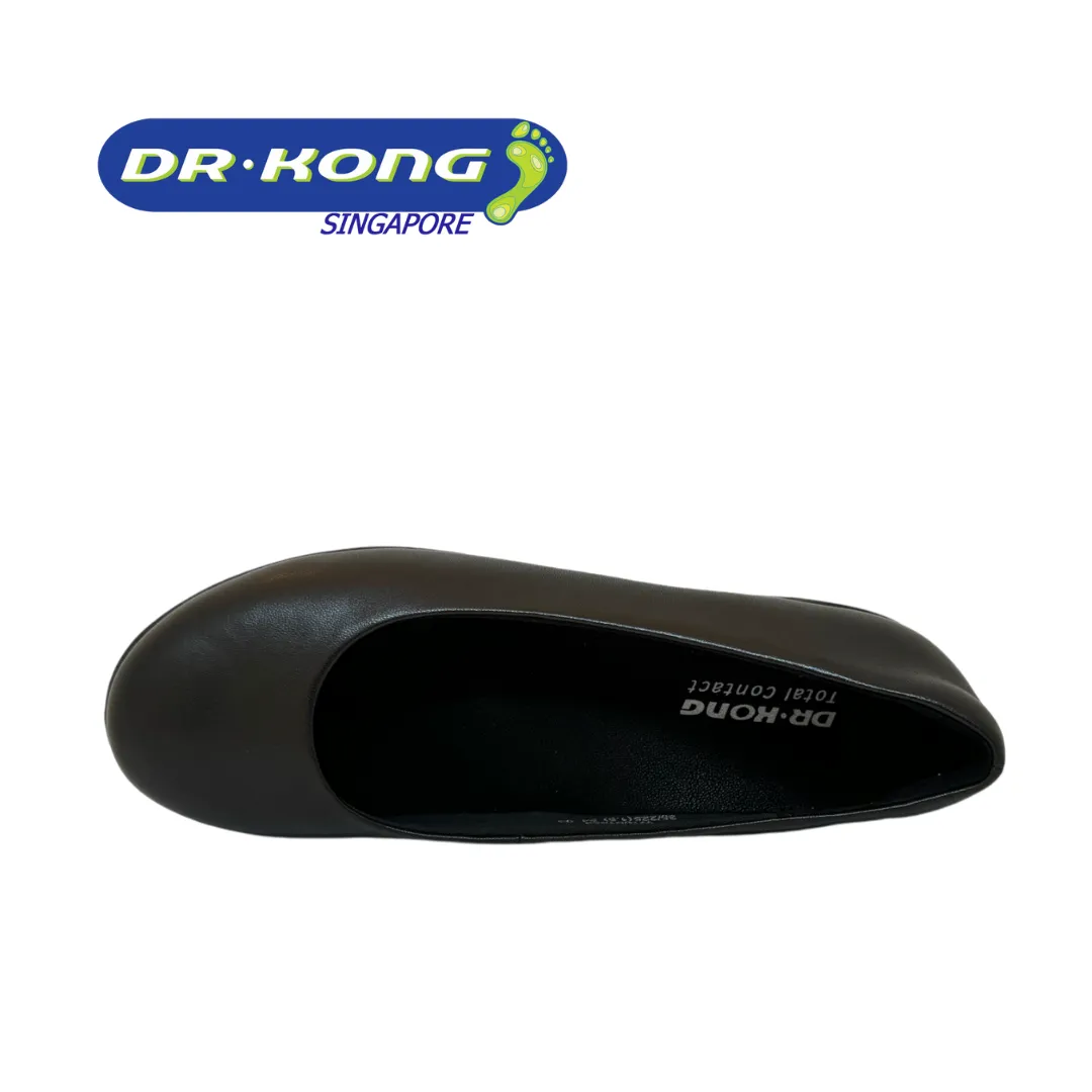DR.KONG WOMEN COMFORT FLAT SHOES DK-W1001854-BLK(RP : $169)