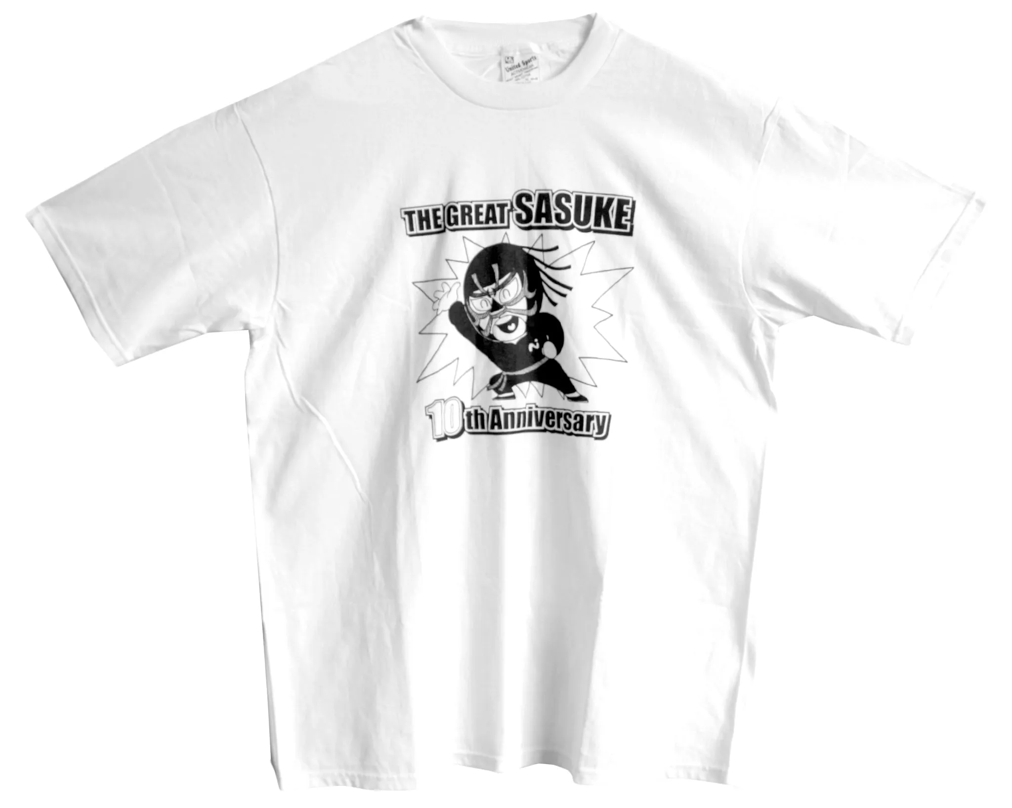 GREAT SASUKE 10TH ANNIVERSARY T-SHIRT XL
