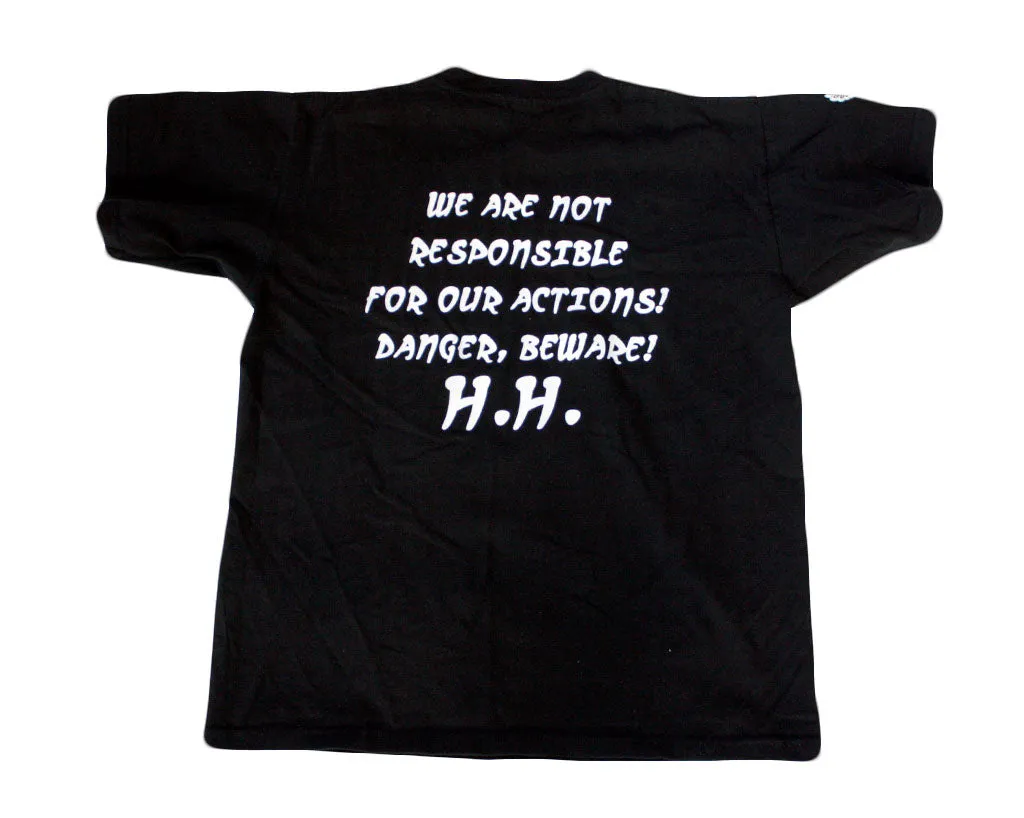 HEADHUNTERS 'NOT RESPONSIBLE' T-SHIRT LG