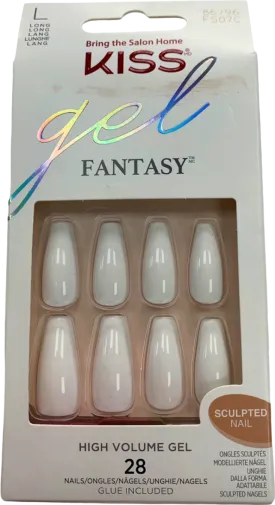 KISS Gel Fantasy High Volume Sculpted Nail 28 Nails
