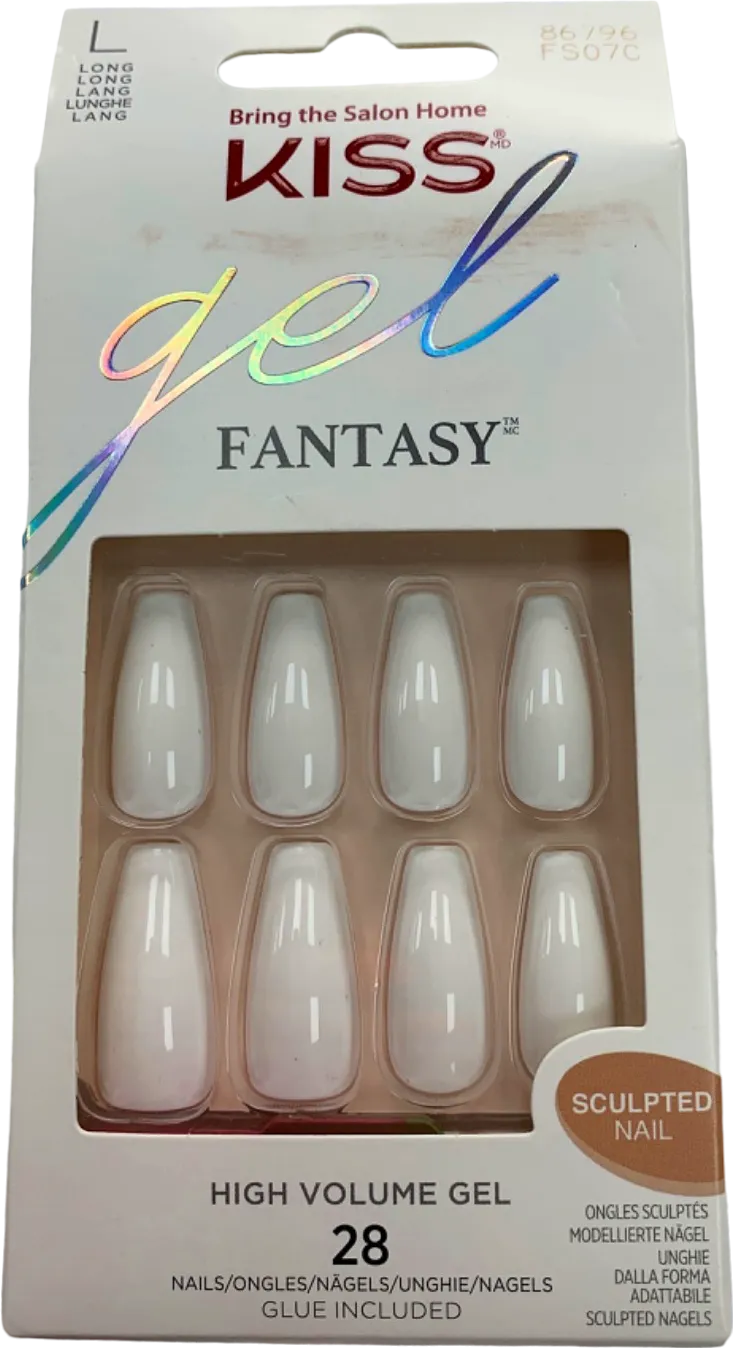 KISS Gel Fantasy High Volume Sculpted Nail 28 Nails