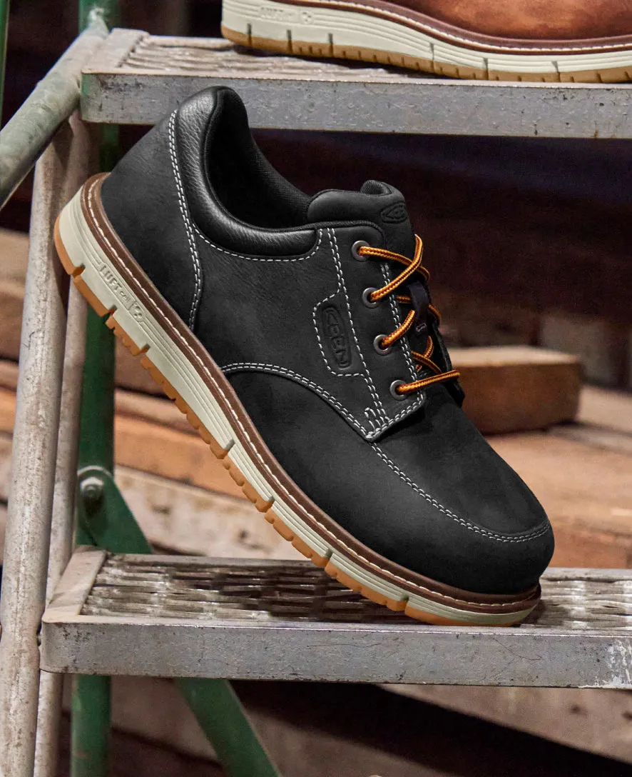 Men's San Jose Oxford (Aluminum Toe)  |  Black/Off White