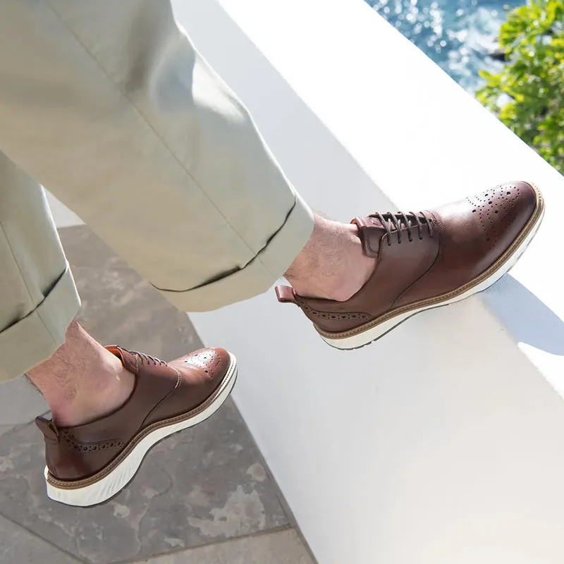 Men's ST.1 Hybrid Derby Wing Cognac