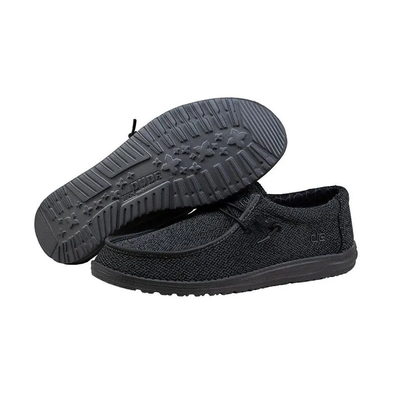 Men's Wally Sox Micro Total Black